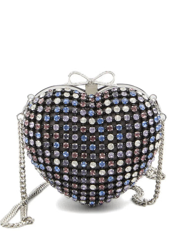CRYSTAL EMBELLISHED CLUTCH