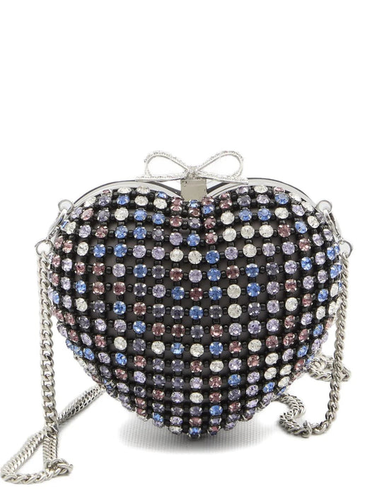 CRYSTAL EMBELLISHED CLUTCH