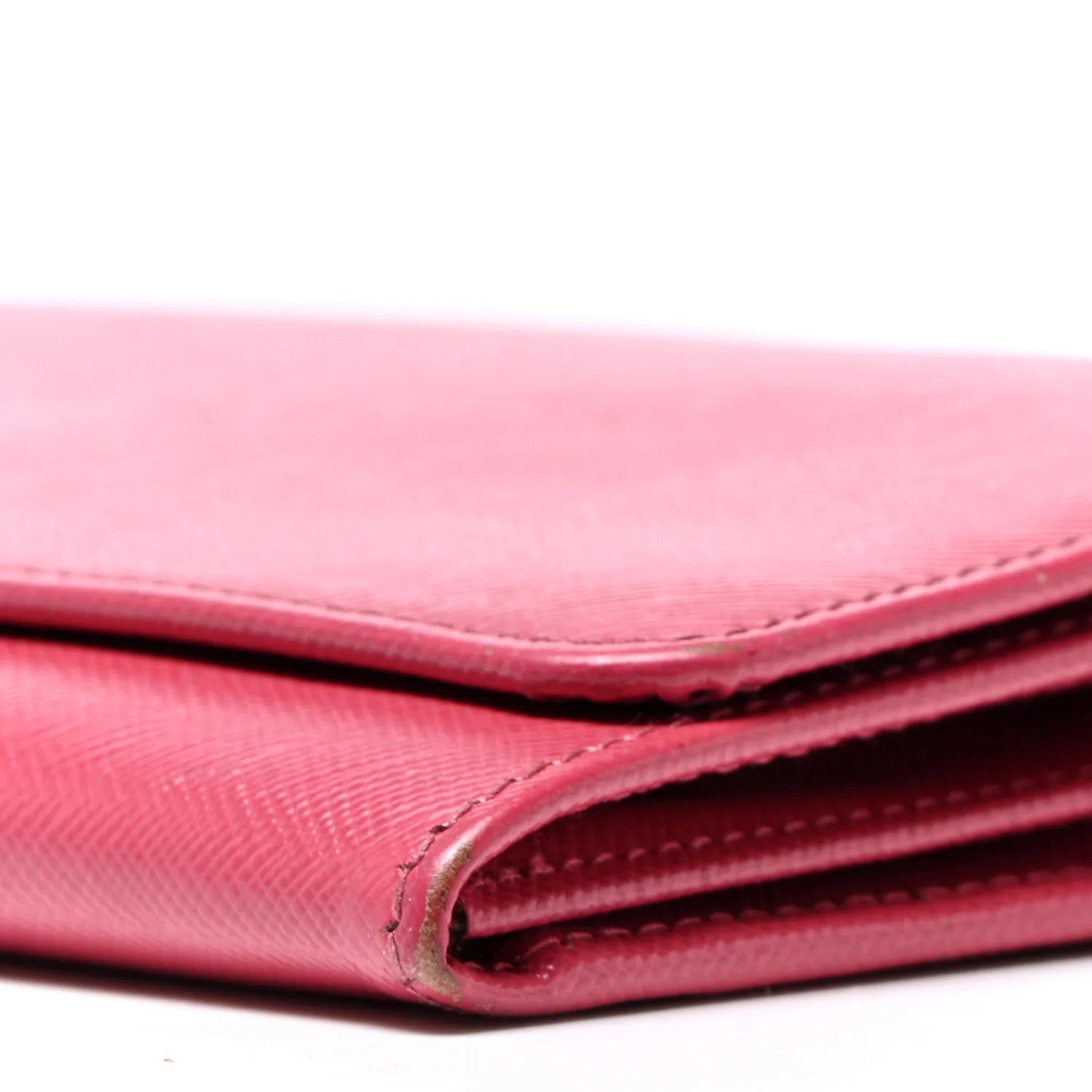 Saffiano Metal Oro Chain Wallet Peonia