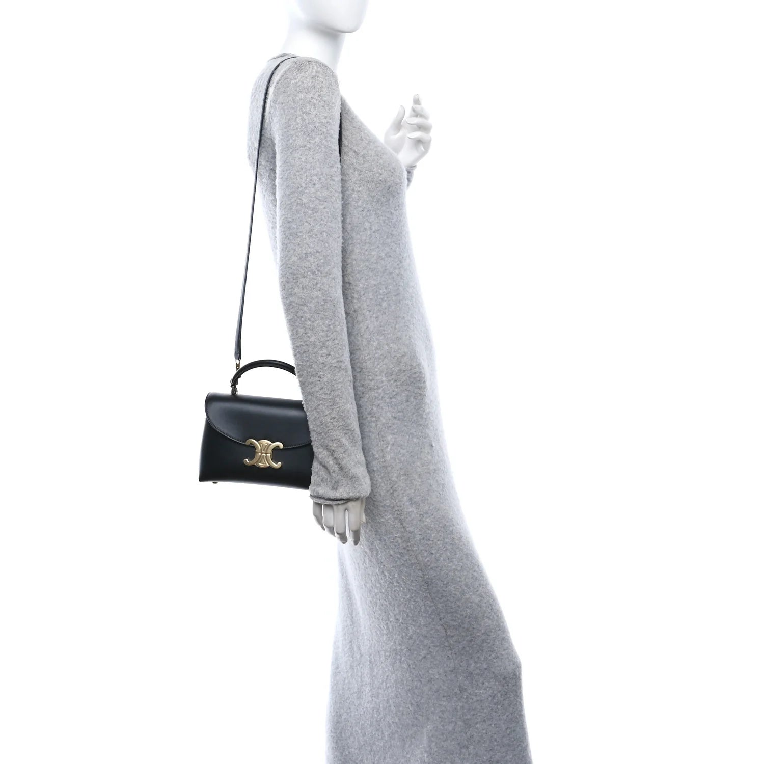 Smooth Satinated Calfskin Teen Nino Black