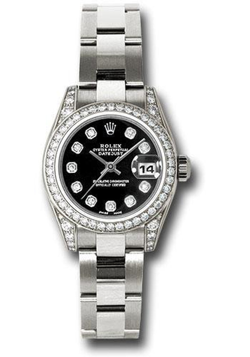 Rolex Lady Datejust 26Mm Watch 179159 Bkdo