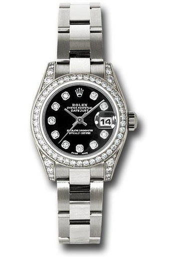 Rolex Lady Datejust 26Mm Watch 179159 Bkdo