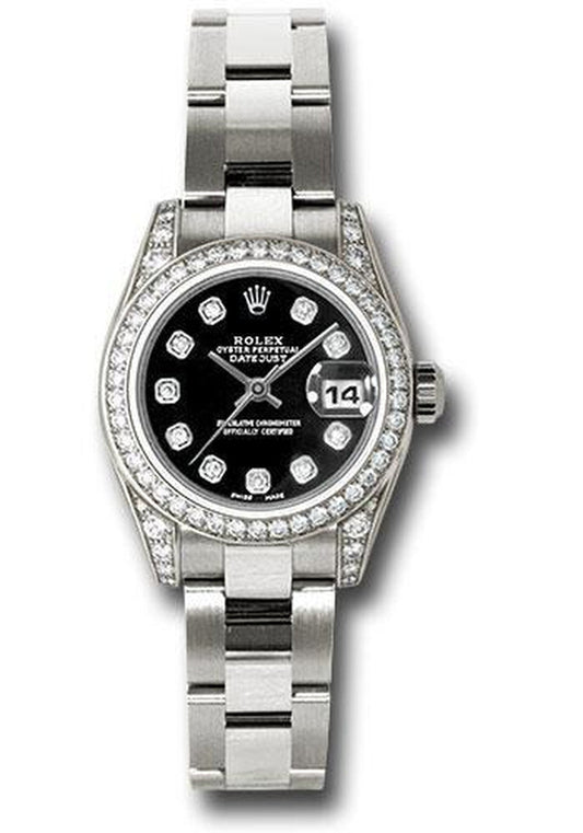 Rolex Lady Datejust 26Mm Watch 179159 Bkdo