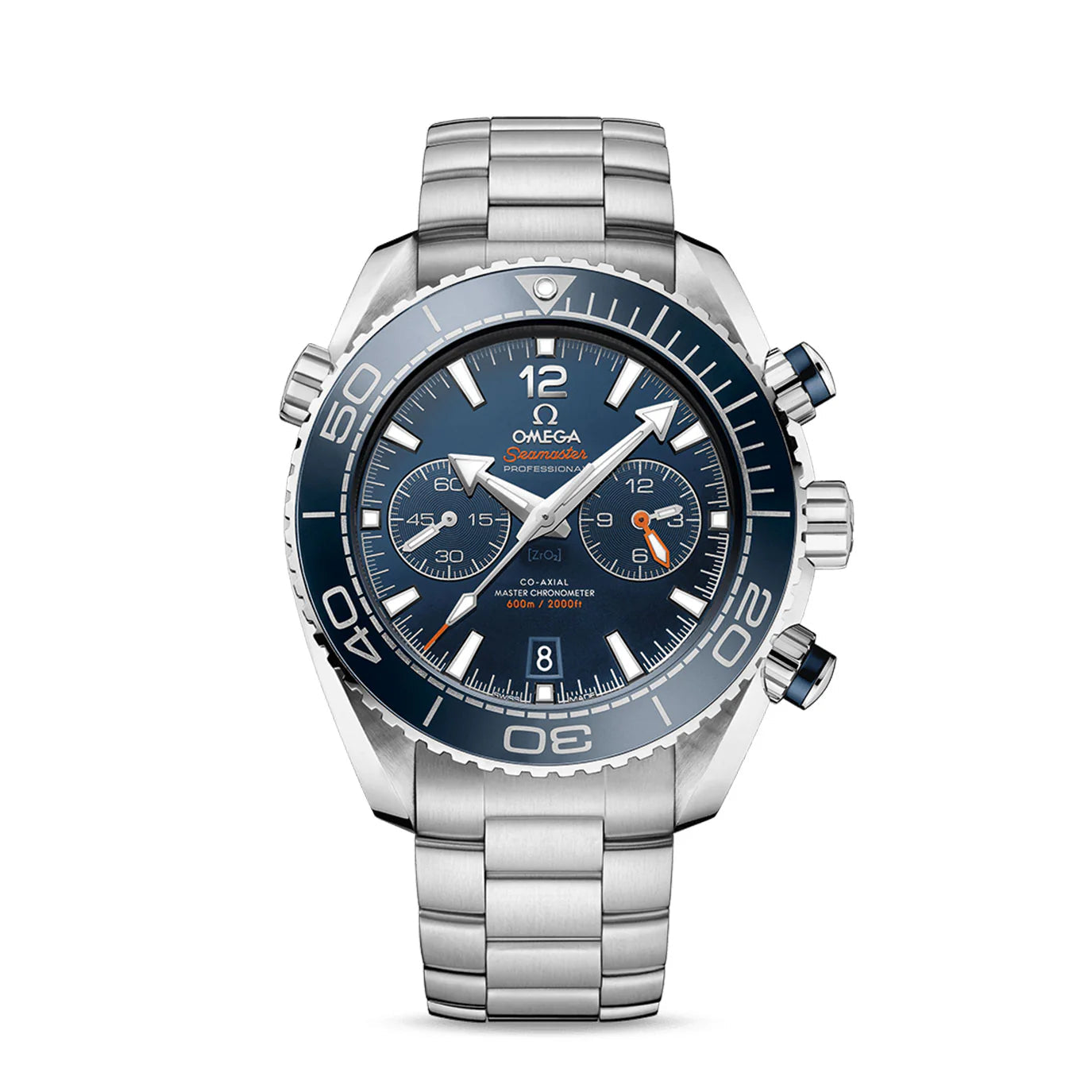 Seamaster PLANET OCEAN 600M CO‑AXIAL MASTER CHRONOMETER CHRONOGRAPH Ref# 215.30.46.51.03.001