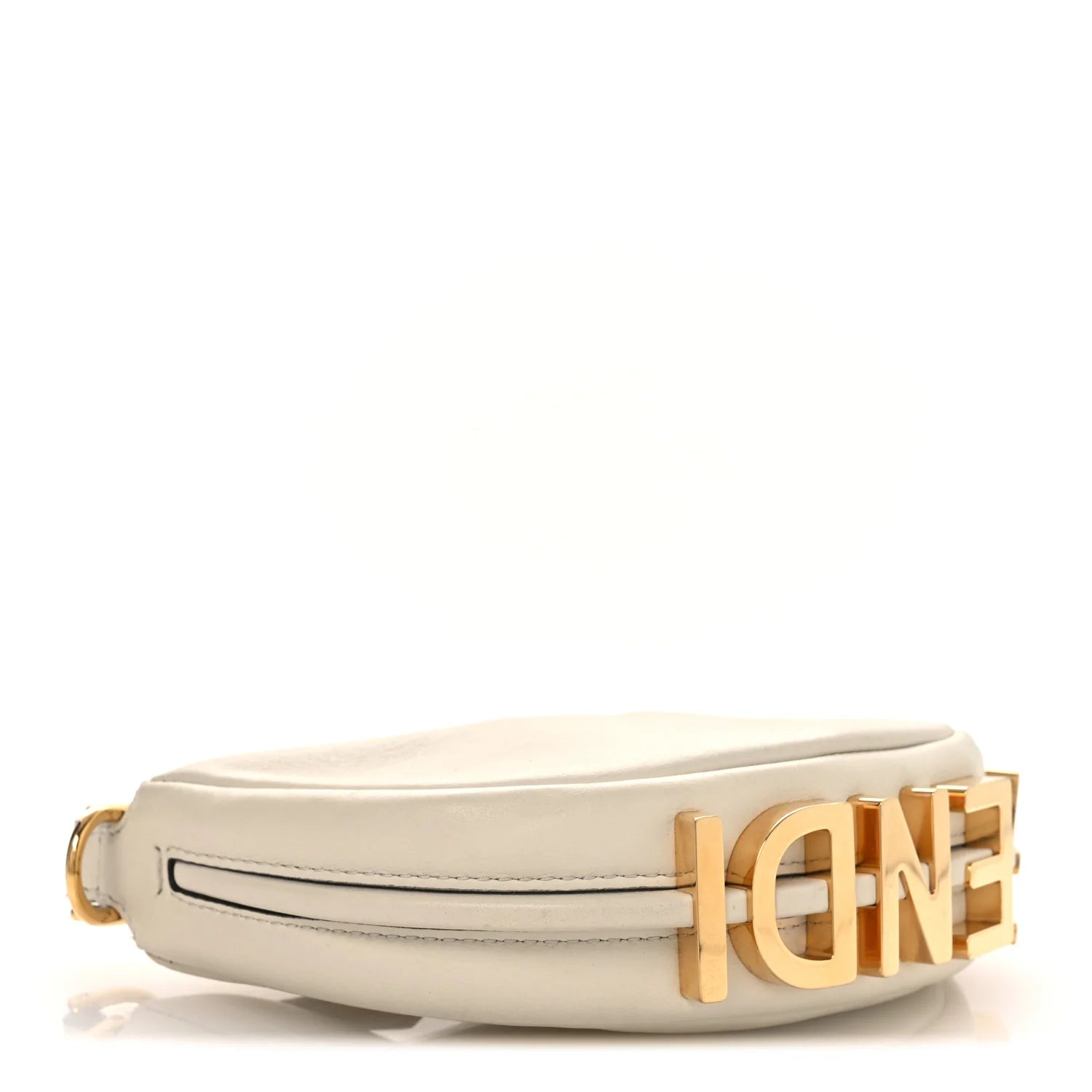 Vitello Grace Matte Nano graphy Hobo Charm White Ice