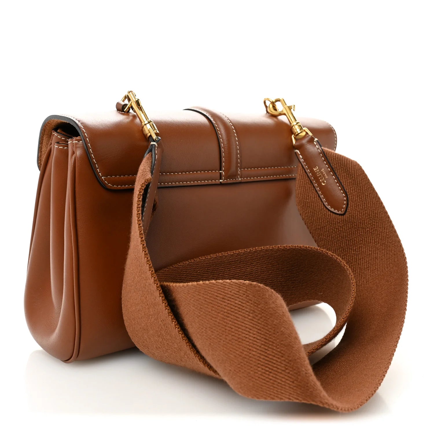 Smooth Calfskin Teen 16 Crossbody Bag Soft Tan