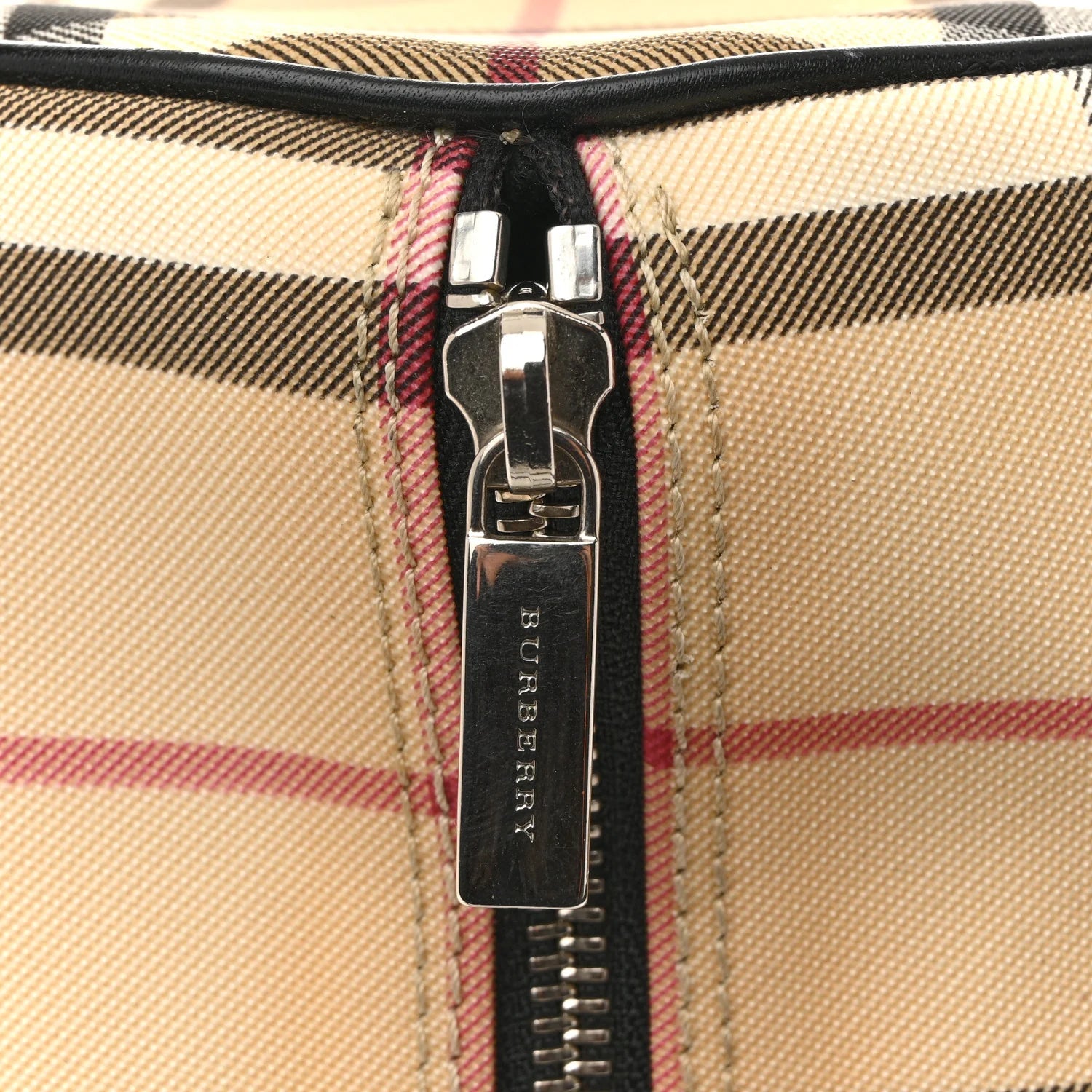 Nova Check Barrel Bag Black