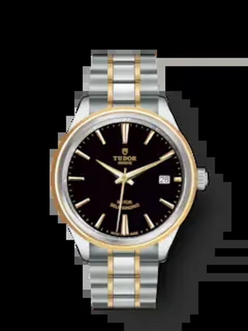 Style, Stainless Steel and Yellow Gold, 38Mm, Ref# M12503-0003