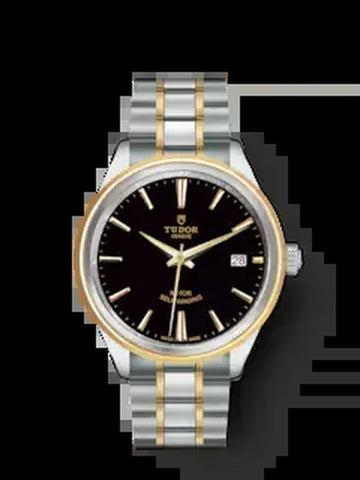 Style, Stainless Steel and Yellow Gold, 38Mm, Ref# M12503-0003