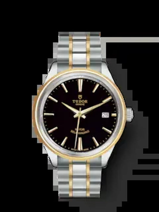 Style, Stainless Steel and Yellow Gold, 38Mm, Ref# M12503-0003