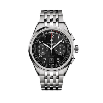 Premier B01 Chronograph Ref# AB0145221B1A1, Box and Papers