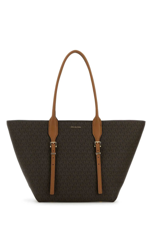 PRINTED CANVAS MOORE SHOPPING BAG