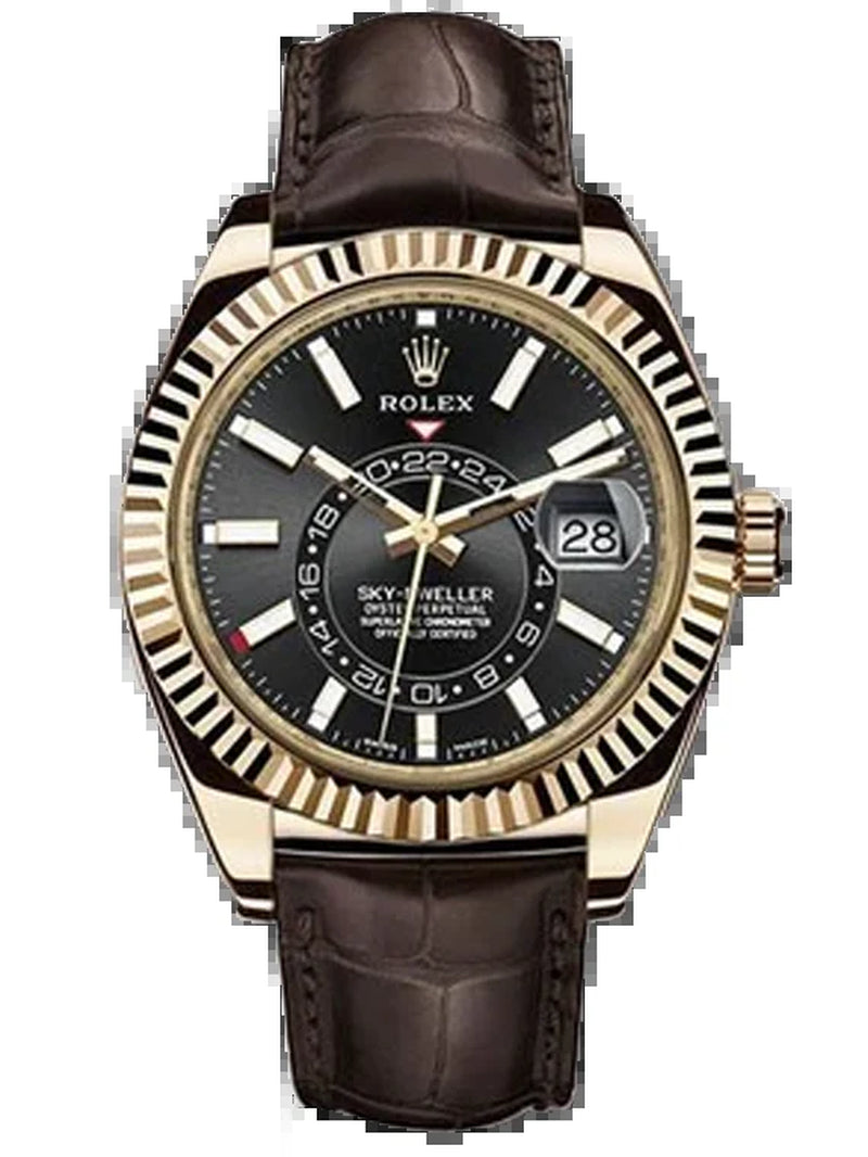 Rolex Sky Dweller Watch 326138 Bk