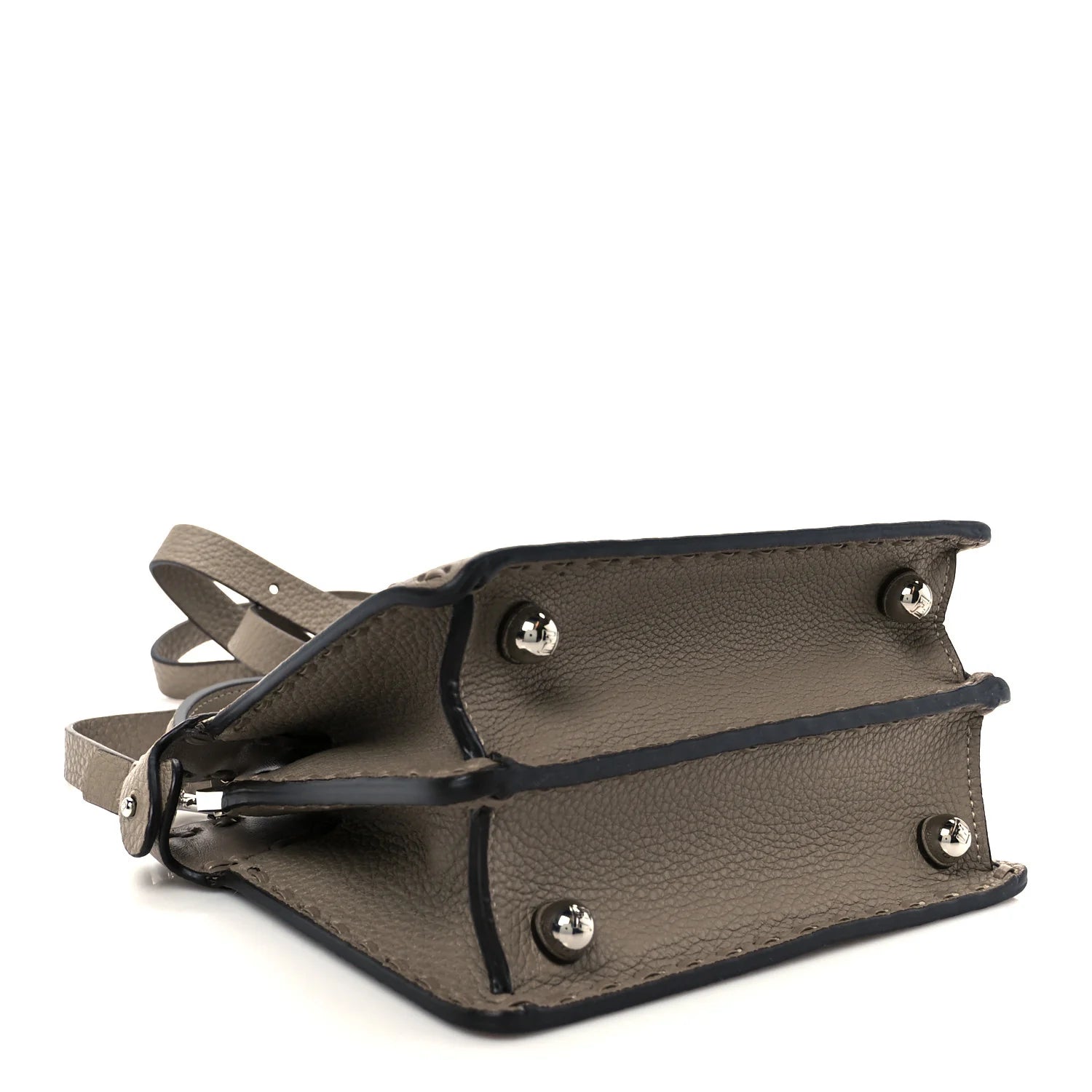 Cuoio Romano Selleria Mini Peekaboo I SEE U Iconic Satchel Fettuccia