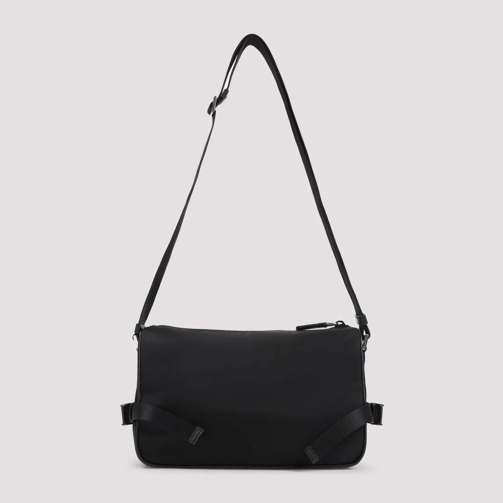 MEDIUM RE-NYLON and SAFFIANO LEATHER SHOULDER BAG