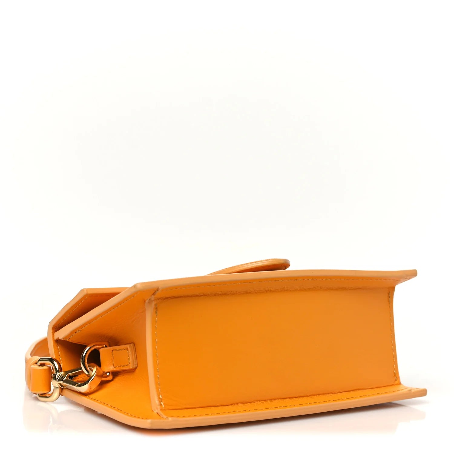 Smooth Calfskin Le Bambino Dark Orange