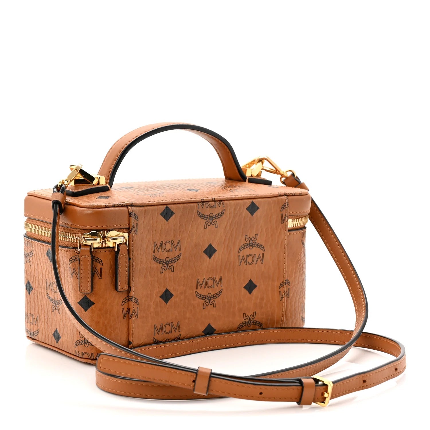 Visetos Vanity Case Cognac