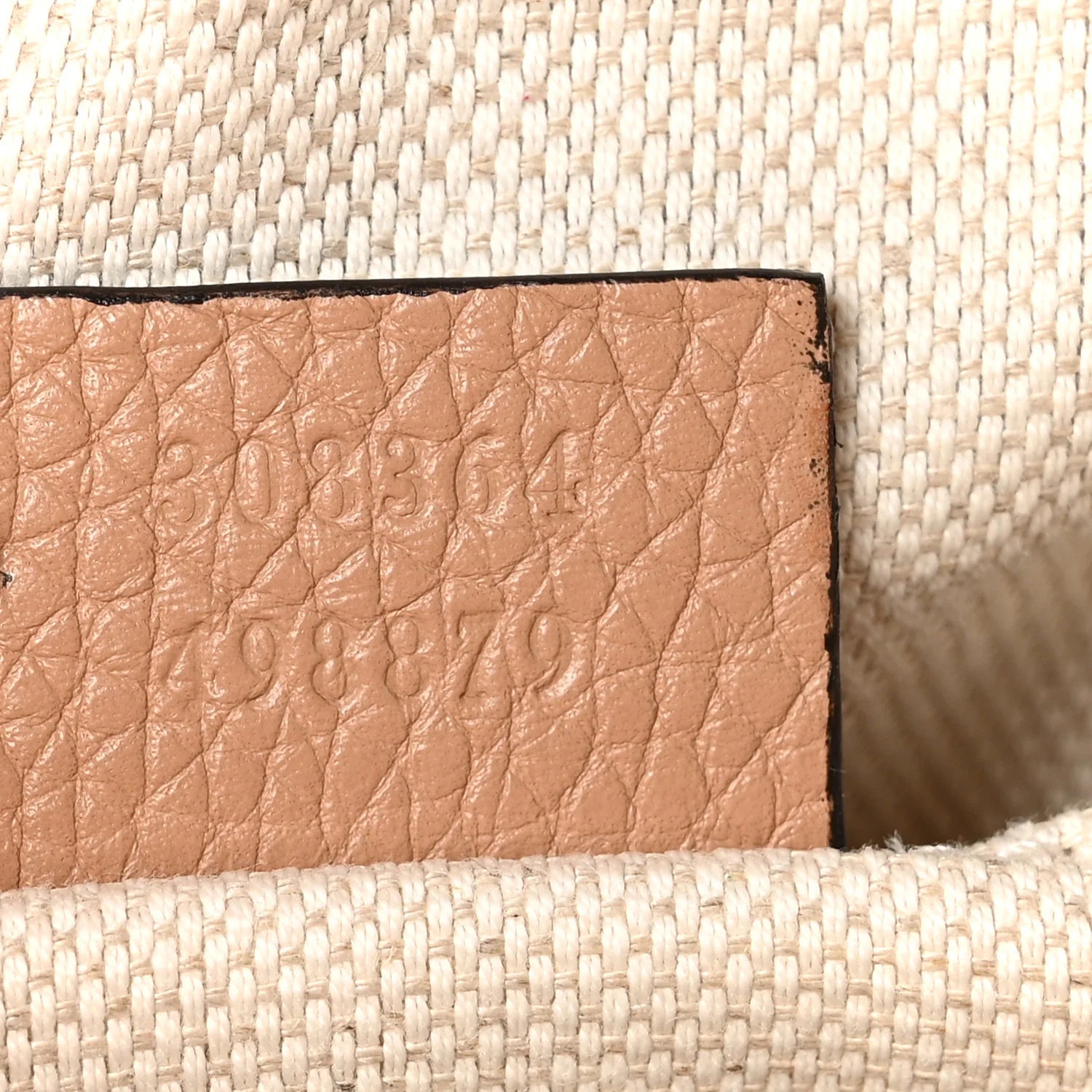 Pebbled Calfskin Small Soho Disco Bag Rose Beige