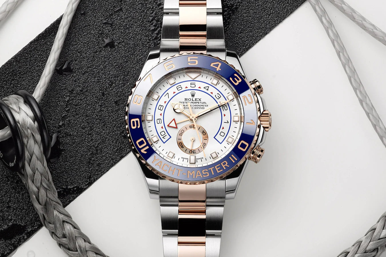 Yacht-Master II, Stainless Steel and 18K Everose Gold, 44Mm, Ref# 116681-0002