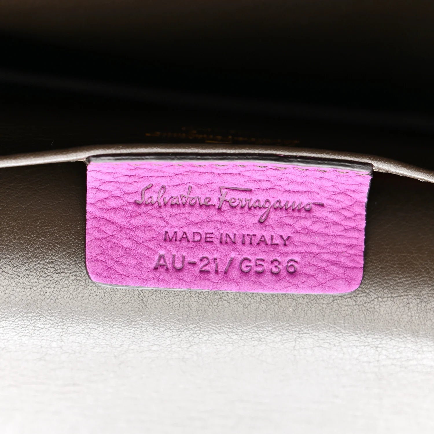 Suede Ginevra Chain Bag Purple