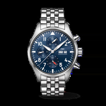 Unworn  Pilot’S Watch Chronograph, Stainless Steel, 43 Mm, Ref# IW378004, Box and Papers