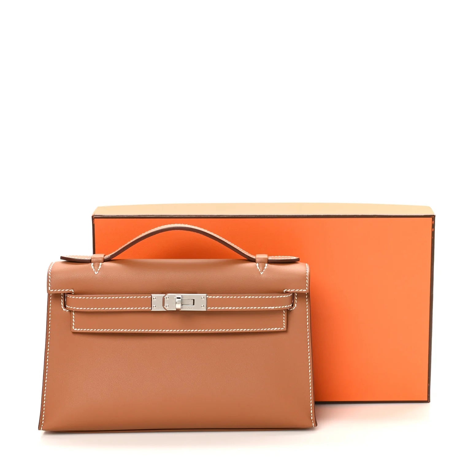 Swift Kelly Pochette Clutch Gold