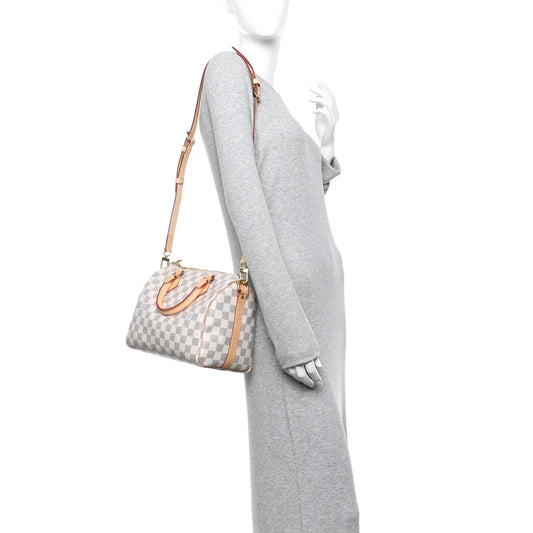 Damier Azur Speedy Bandouliere 25