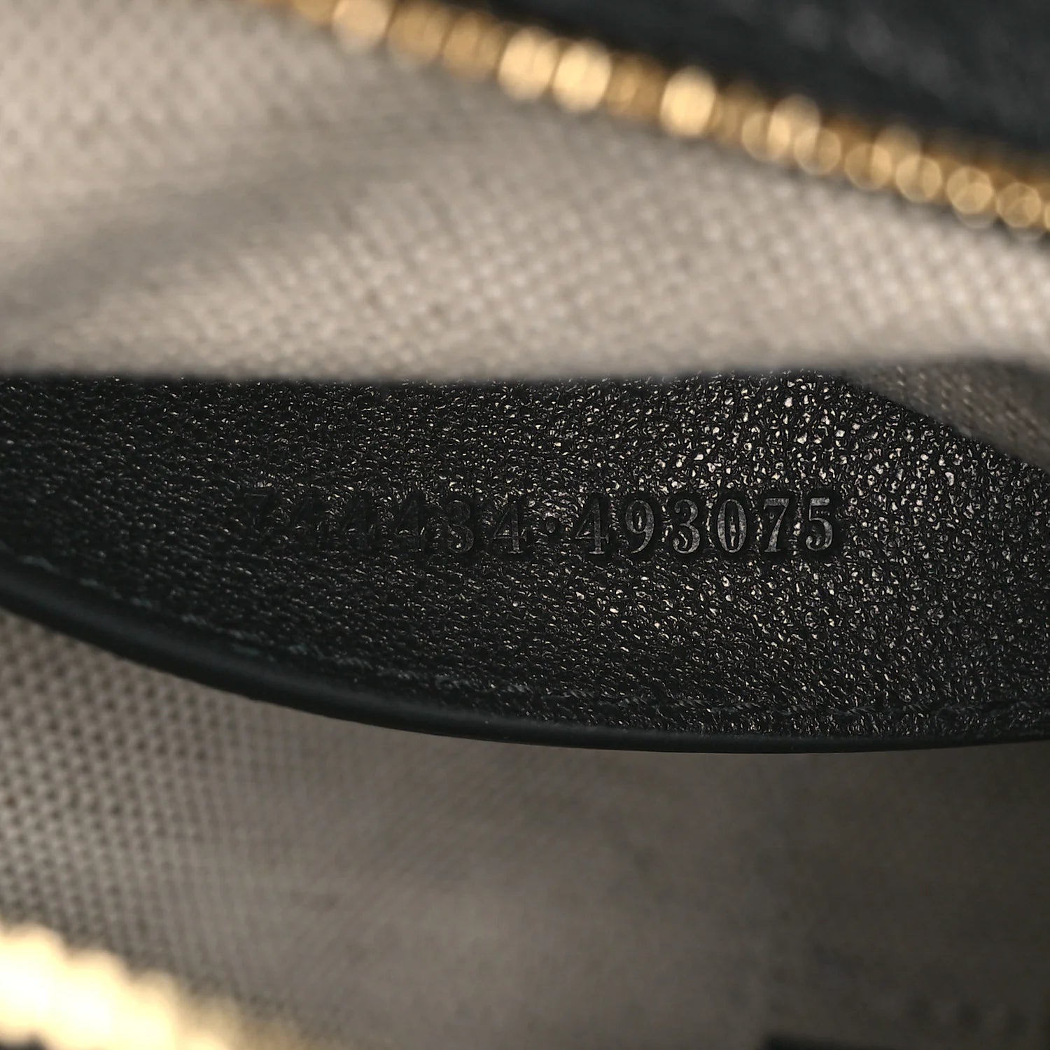 Sakai Be Green Calfskin Diagonal Stitched Blondie Top Handle Bag Black