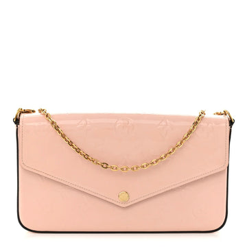 Vernis Pochette Felicie Chain Wallet Rose Ballerine