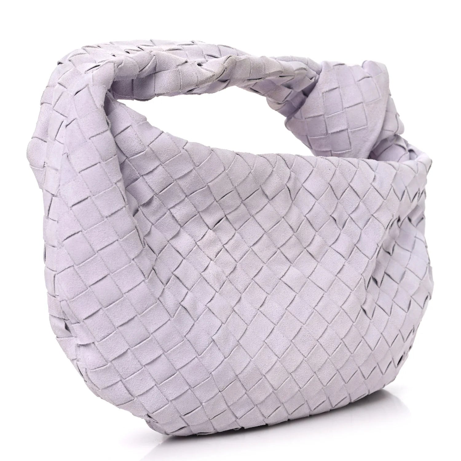 Suede Calfskin Intrecciato Teen Jodie Hobo Mirth Washed