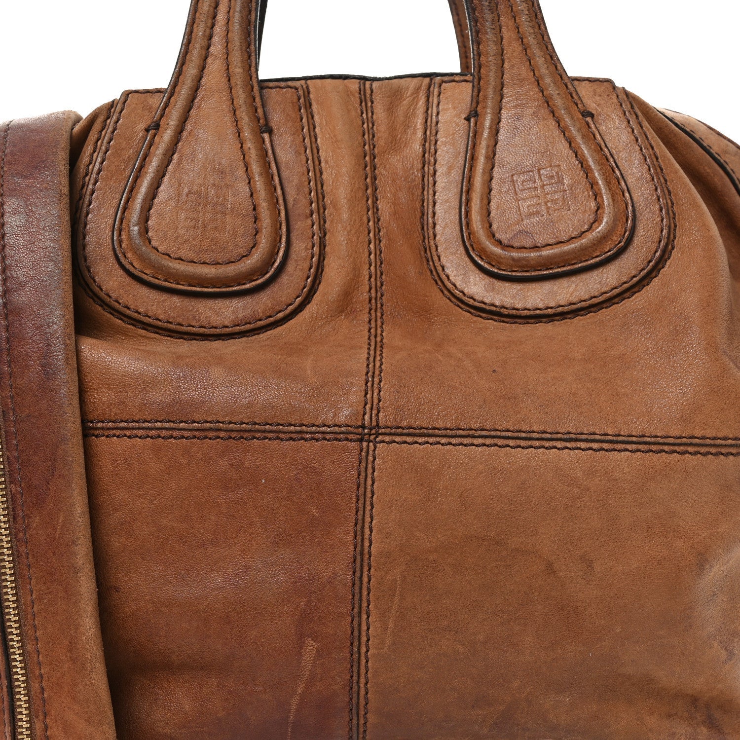 Wrinkled Lambskin Medium Nightingale Tan