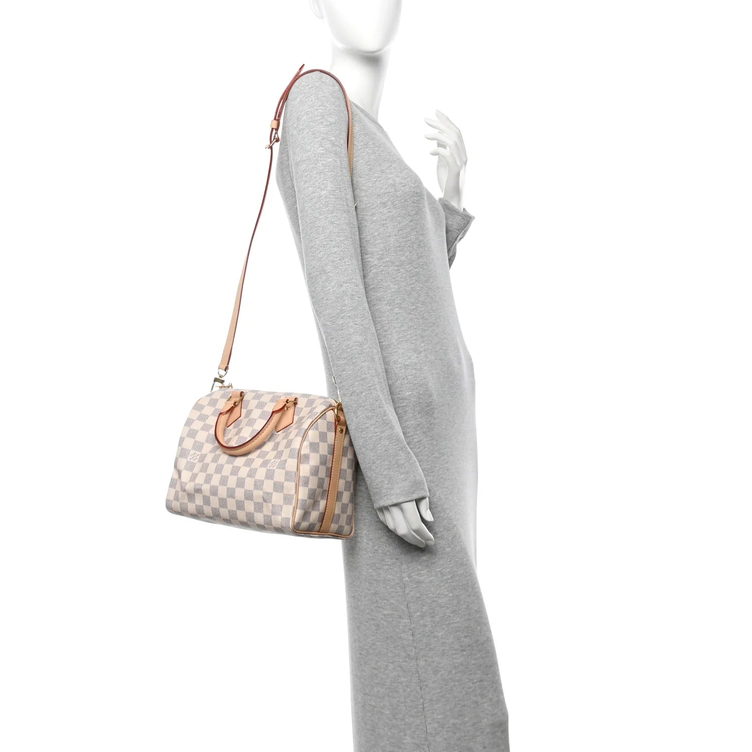 Damier Azur Speedy Bandouliere 25