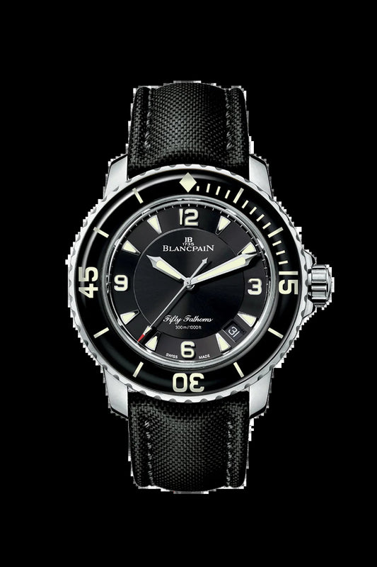 Unworn  Fifty Fathoms Automatique, Stainless Steel, 45Mm, Ref# 5015-1130-52B, Box and Papers