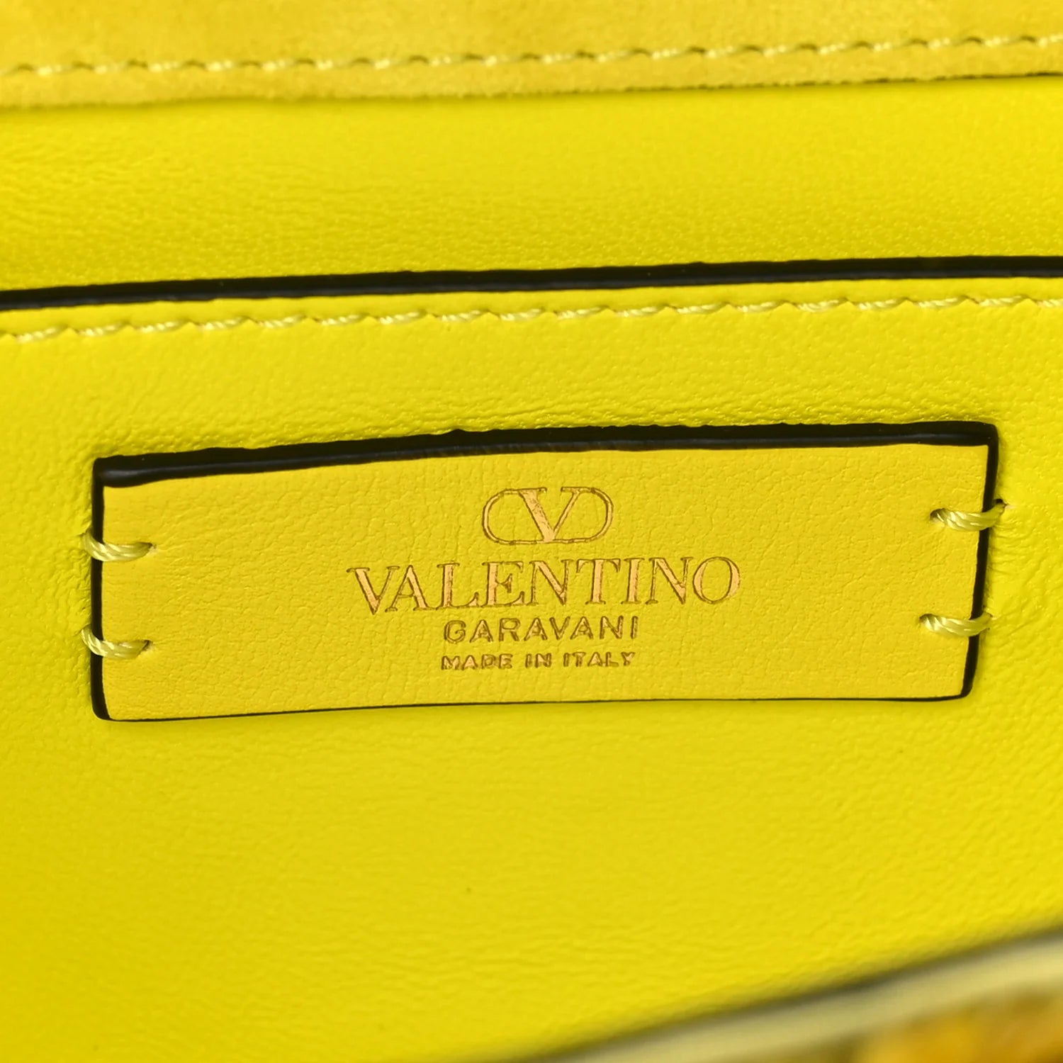 Sequin Crystal Embroidered Mini Vsling Top Handle Bag Yellow