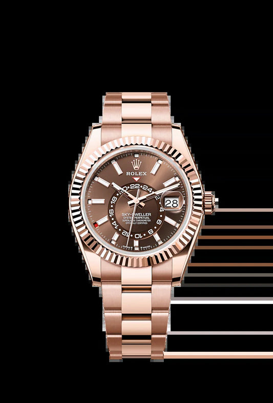 Sky-Dweller, 42Mm, 18K Everose Gold, Ref# 336935-0002
