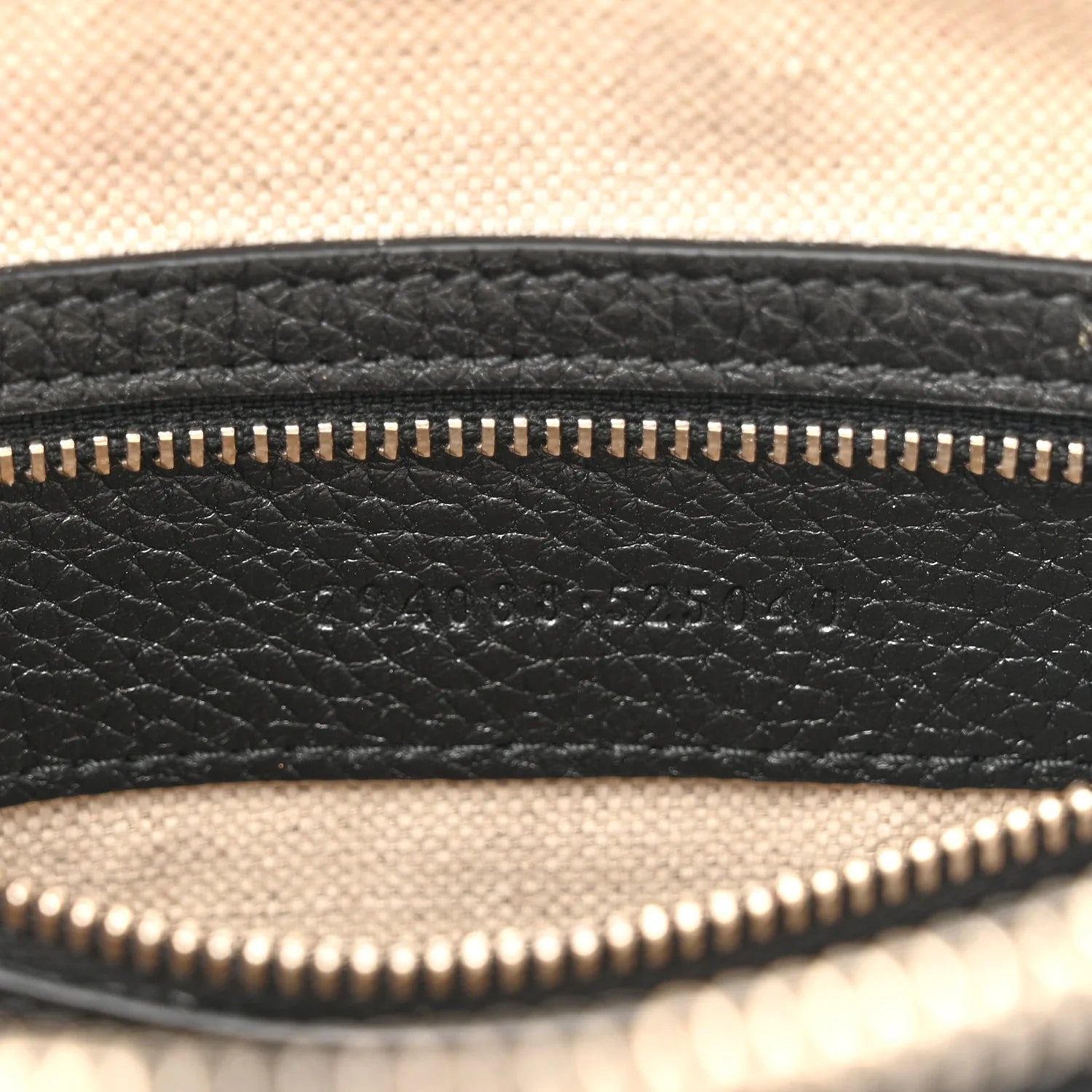 Piuma Calfskin Jumbo GG Embossed Small Messenger Bag Black