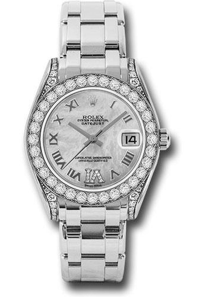 Rolex Datejust Pearlmaster 34Mm Watch: 81159 Mdr