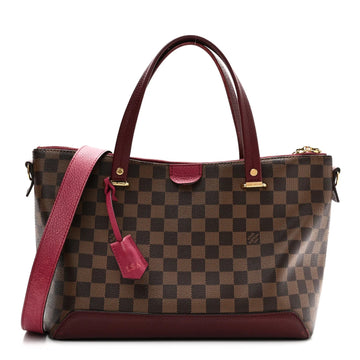 Damier Ebene Cuir Taurillon Hyde Park Fuchsia