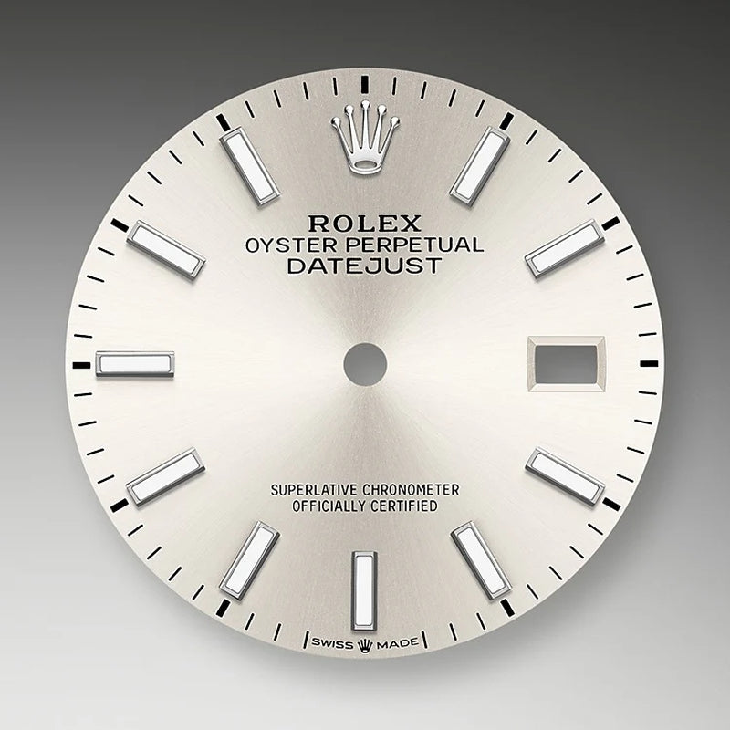 Datejust 36, Stainless Steel and 18K White Gold, 36Mm, Ref# 126234-0013