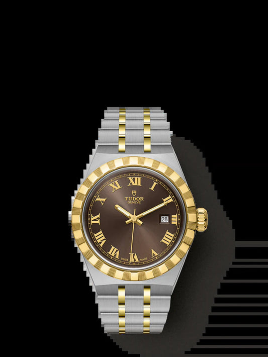 Royal, Stainless Steel and 18K Yellow Gold, 28Mm, Ref# M28303-0008