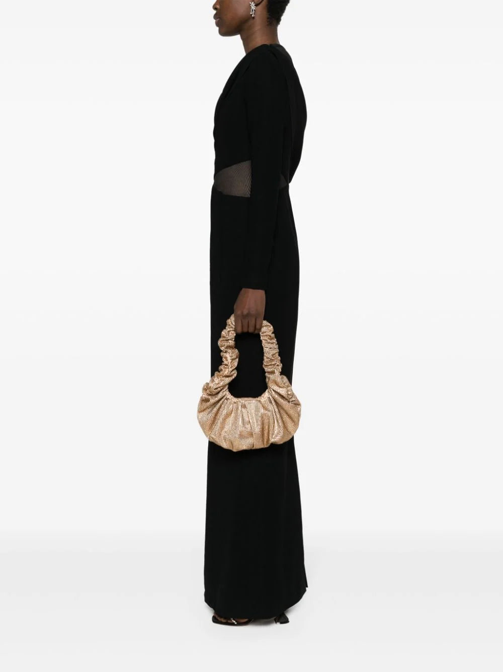 CRYSTAL EMBELLISHED HANDBAG