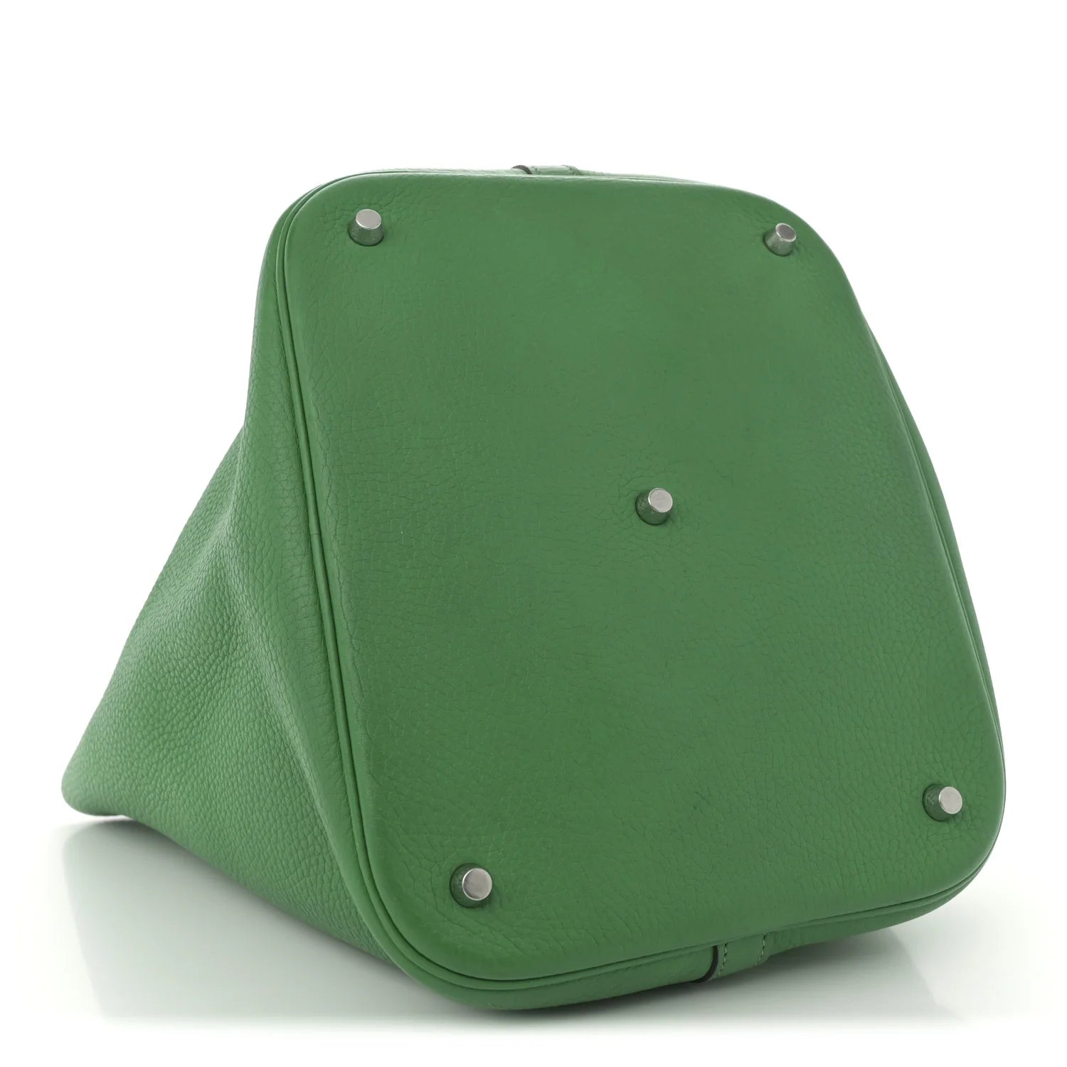 Taurillon Clemence Picotin Lock 26 GM Bamboo