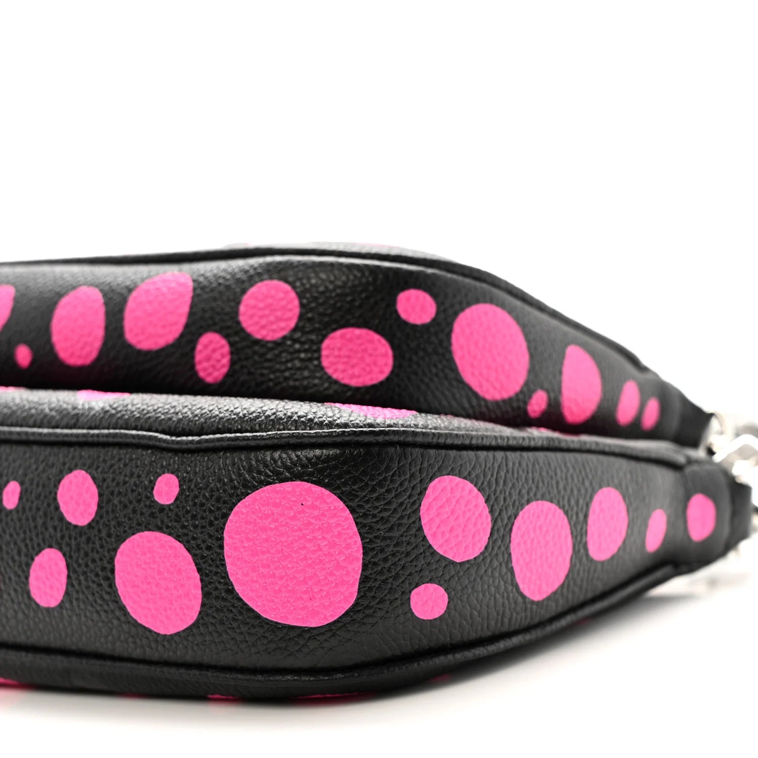 LV X YK Empreinte Multi Pochette Accessories Black Fuchsia