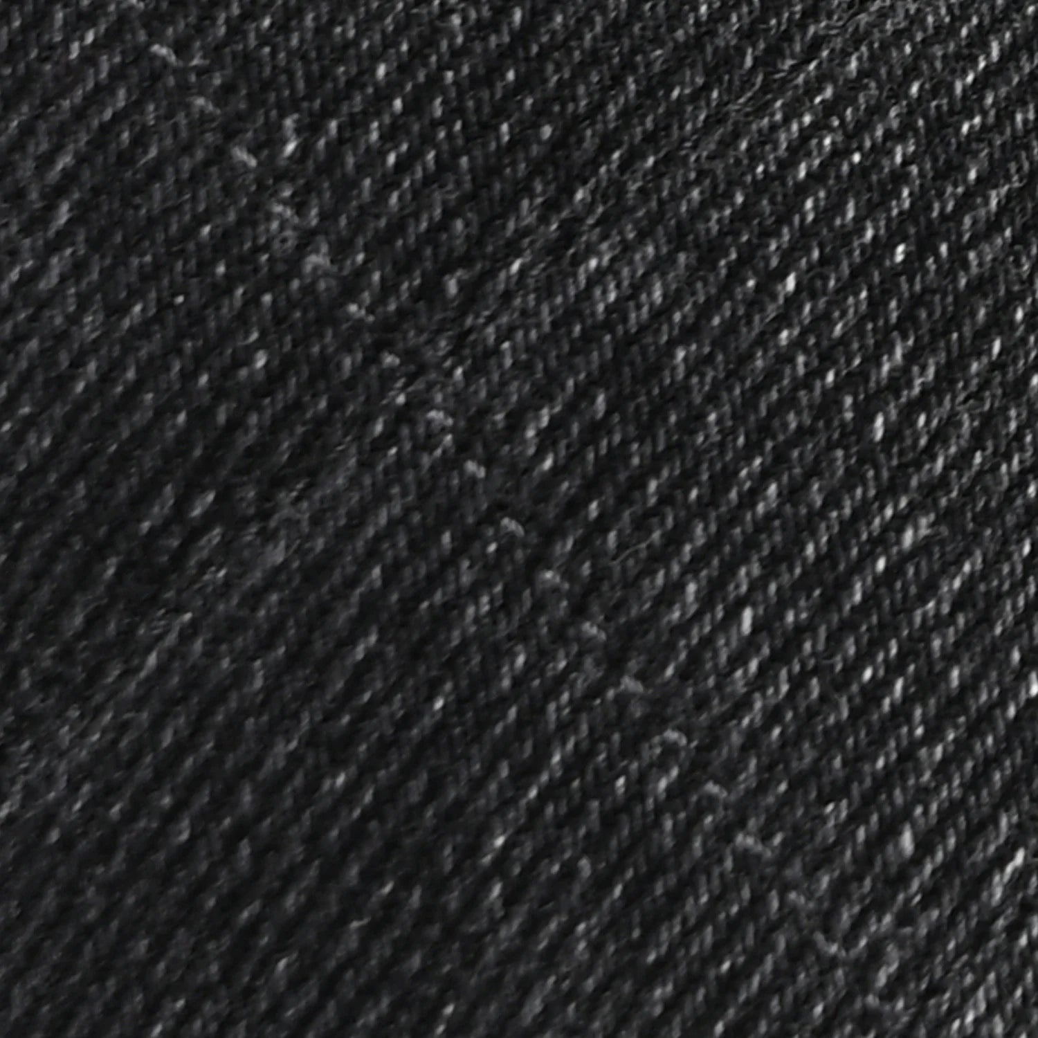 Washed Denim Quilted Medium  25 Handbag Black