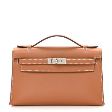 Swift Kelly Pochette Clutch Gold