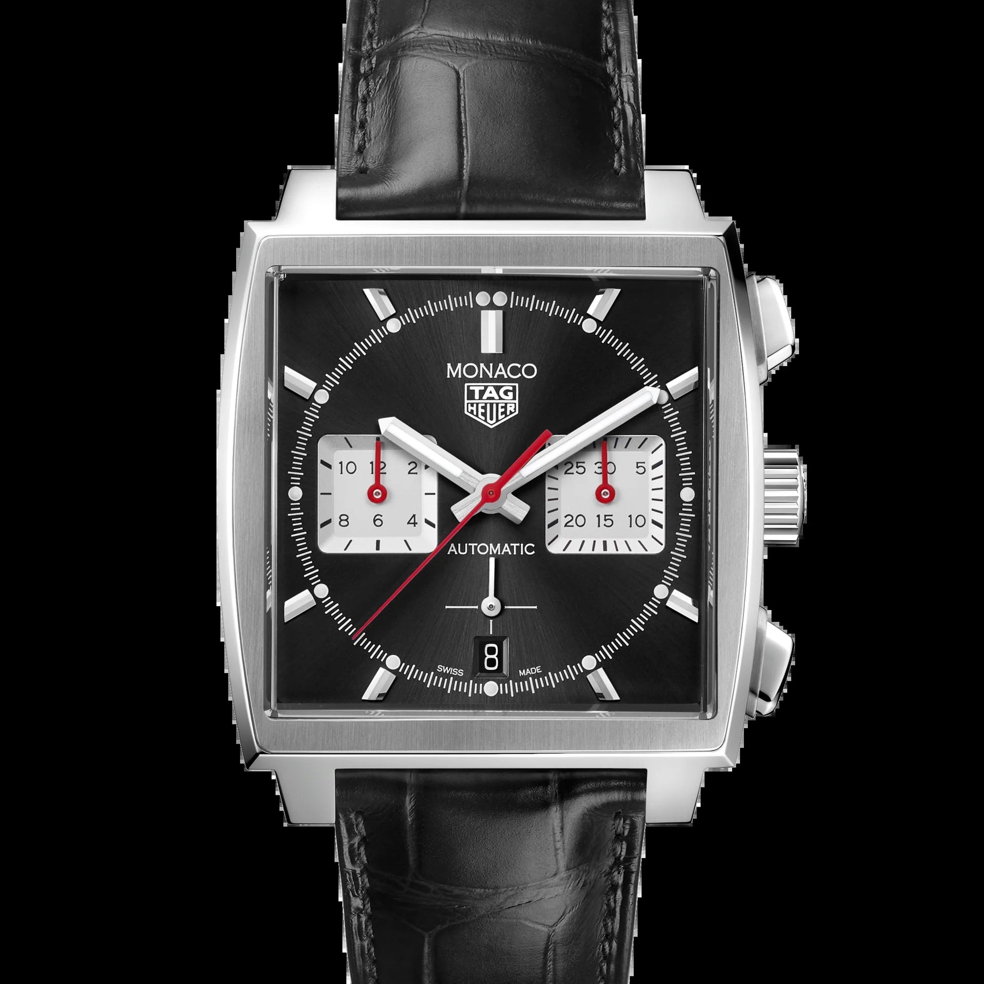 Unworn  Monaco Chronograph Automatic, Stainless Steel, 39Mm, Ref# CBL2113.FC6177, Box and Papers