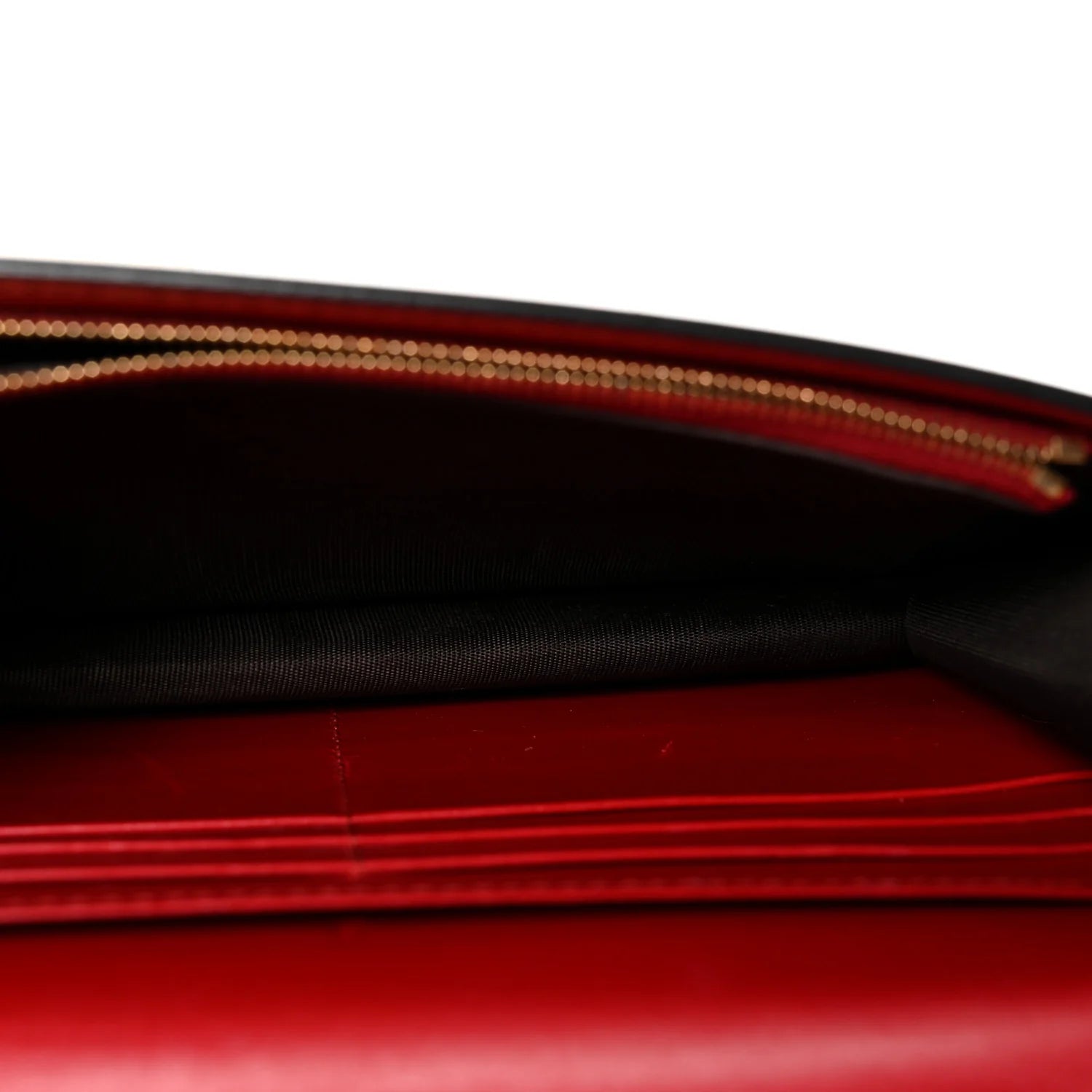 ssima Signature Bowy Chain Wallet Hibiscus Red