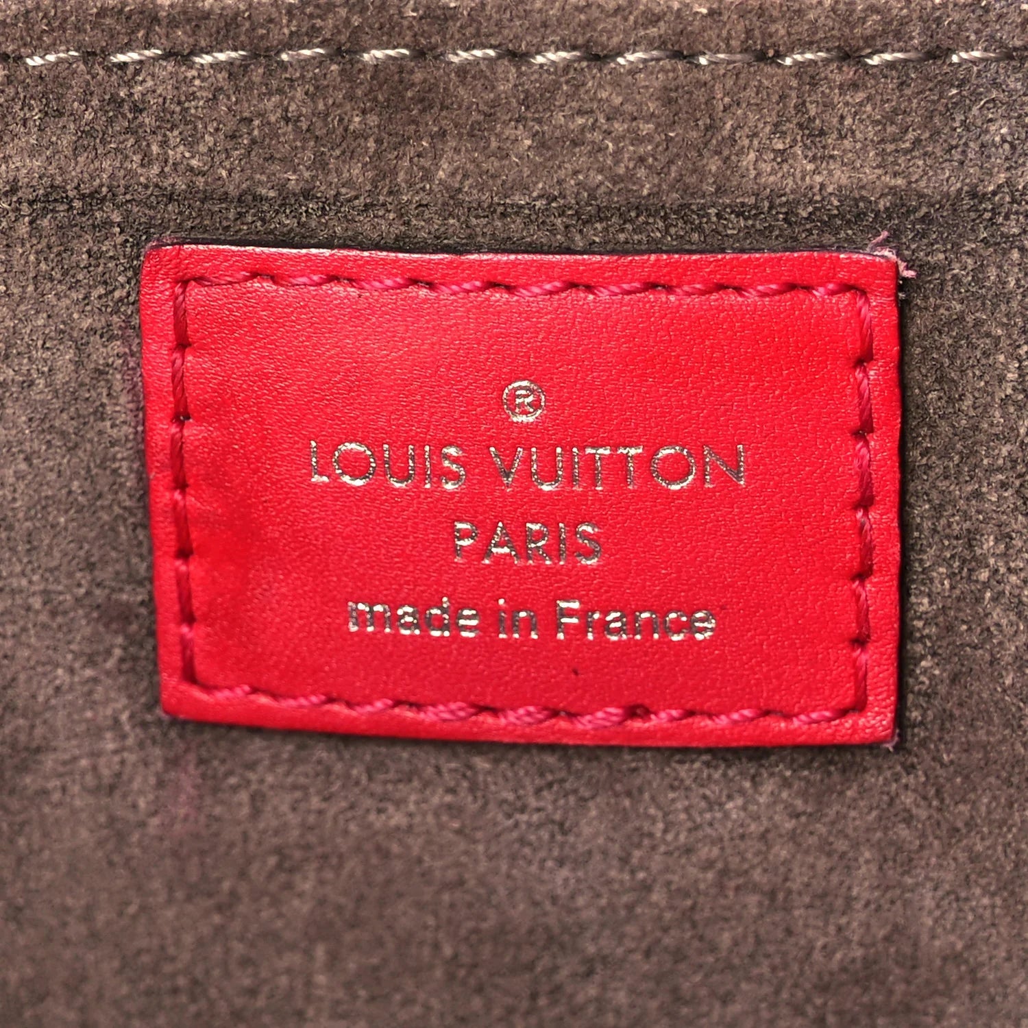 Veau Cachemire Tote W BB Framboise