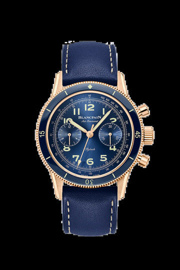 Unworn  Air Command Flyback Chronograph, 18K Rose Gold, 42.5Mm, Ref# AC02-36B40-63A, Box and Papers