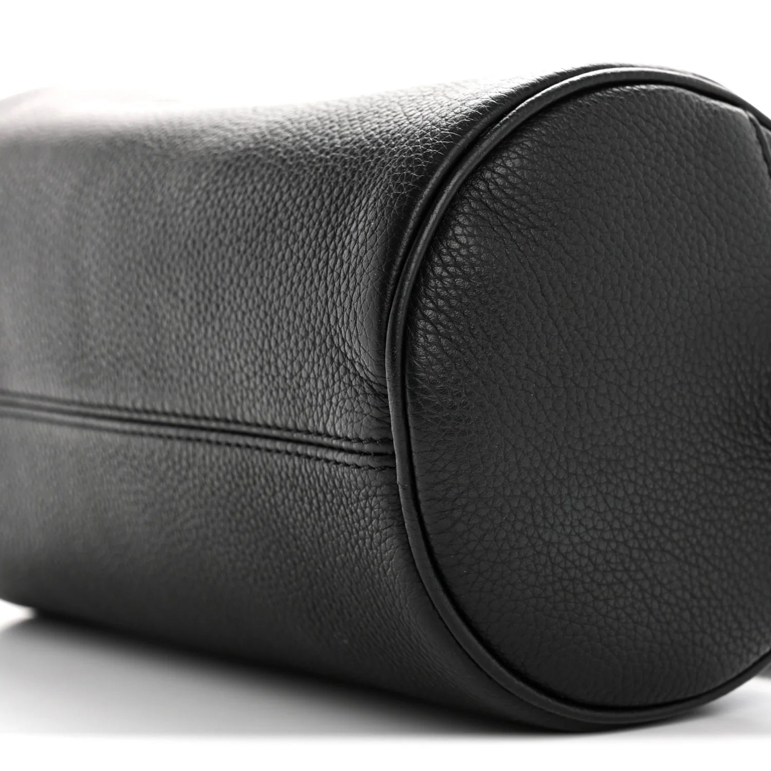 HOMME Grained Calfskin Mens Roller Messenger Black